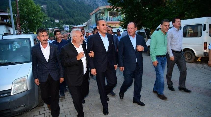 S&ouml;zl&uuml;, Feke&rsquo;de İftar Sonrası Hizmetlerin Toplu A&ccedil;ılışını Ger&ccedil;ekleştirdi