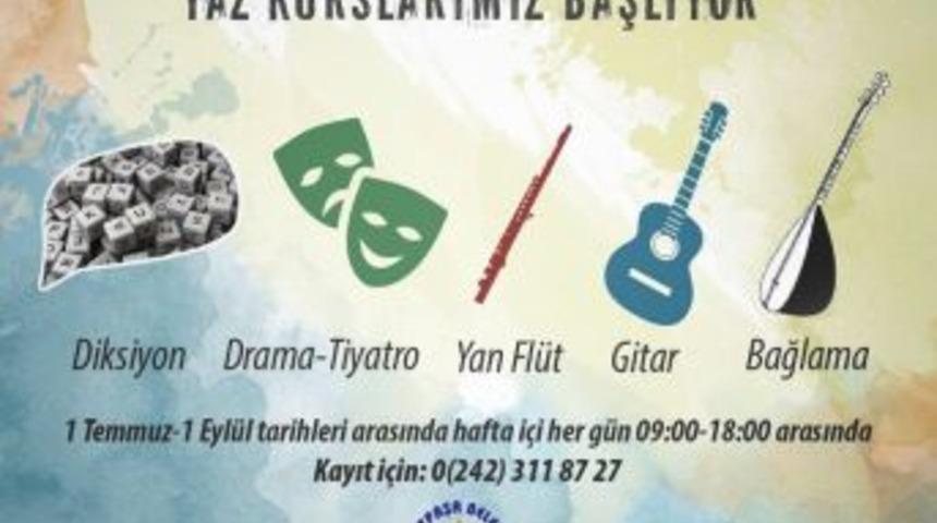 Muratpaşa&rsquo;da Sanat Dolu Bir Yaz