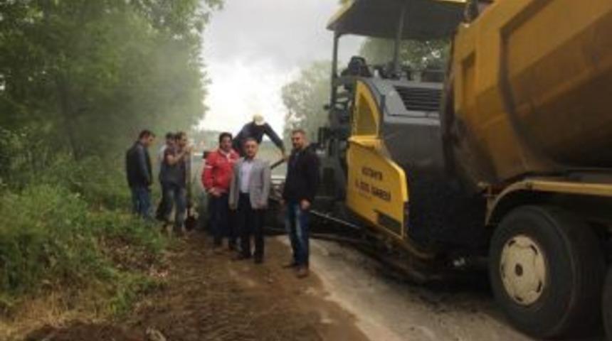 Simav&rsquo;da Yol Yapımı