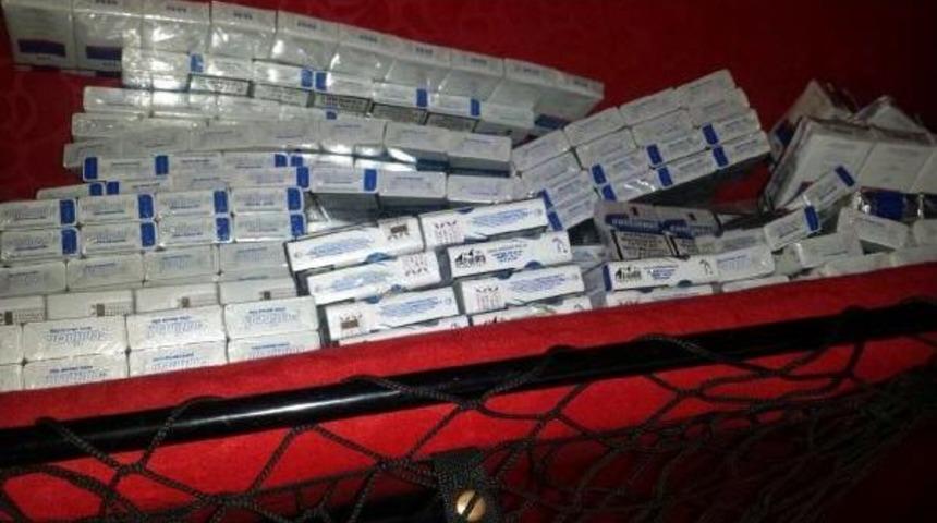 Kayseri'de Ka&ccedil;ak Sigara Operasyonu