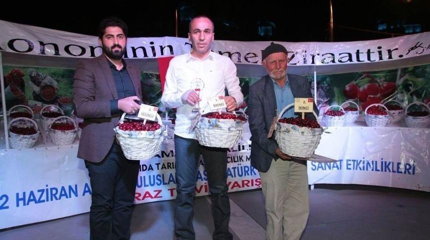 Amasya&rsquo;nın Kirazları Yarıştı