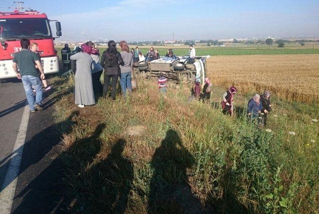 Ergene’de İşçi Servisi Devrildi: 18 Yaralı 1