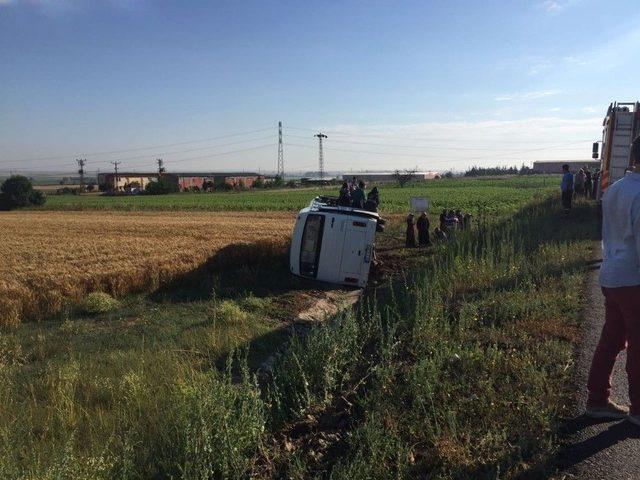 Ergene’de İşçi Servisi Devrildi: 18 Yaralı 2