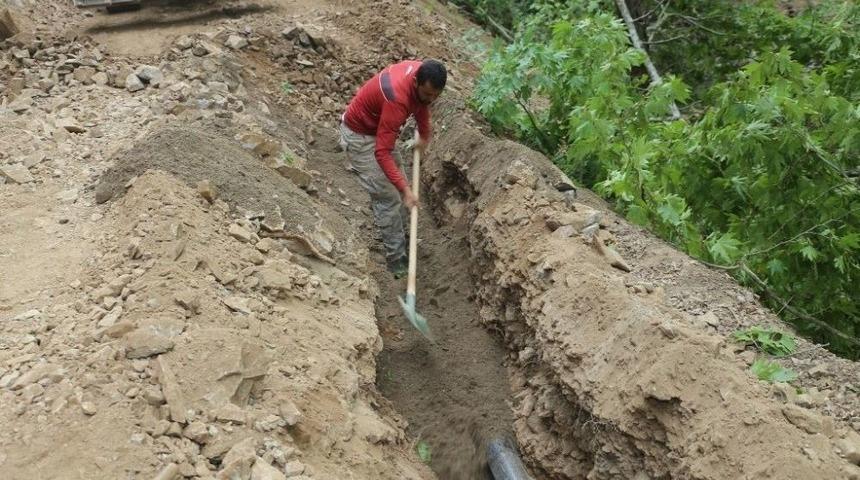 Burhaniye&rsquo;de D&uuml;d&uuml;kl&uuml; Suyu Daha Bol Akacak