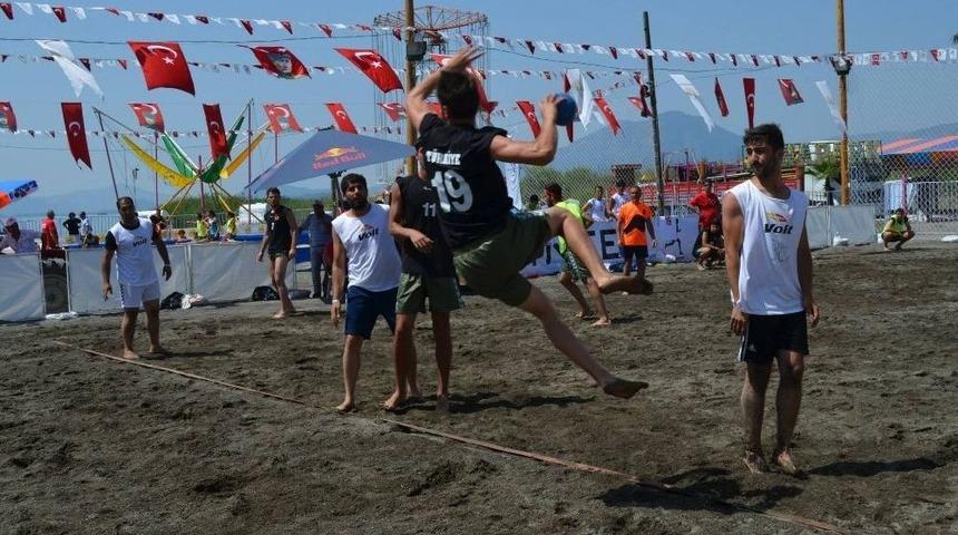 K&ouml;yceğiz&rsquo;de Plaj Hentbolu Heyecanı 4 Temmuzda Başlıyor