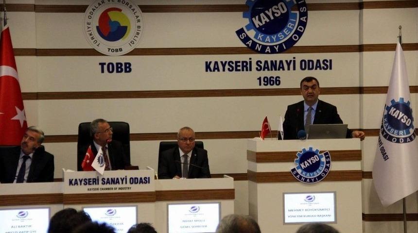 Kayso Y&ouml;netim Kurulu Başkanı Mehmet B&uuml;y&uuml;ksimit&ccedil;i: