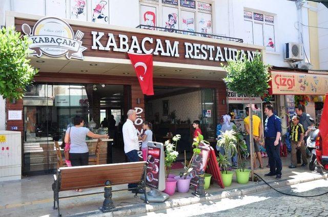 Milas’ta Restoran Yangını Korkuttu