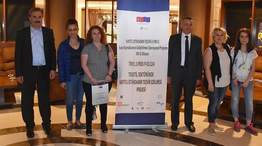 Tekstilde Kayıtlı İstihdamın Teşvik Edilmesi Toplantısı Yapıldı