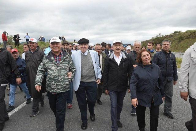 Chp’nin ‘adalet Yürüyüşü’nün 6. Günü