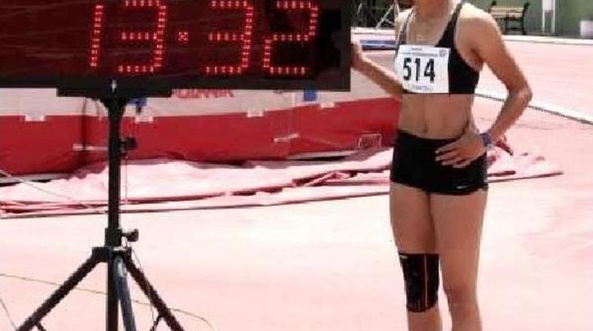 Milli Atlet Şevval Ayaz'dan Yeni Bir Rekor Daha