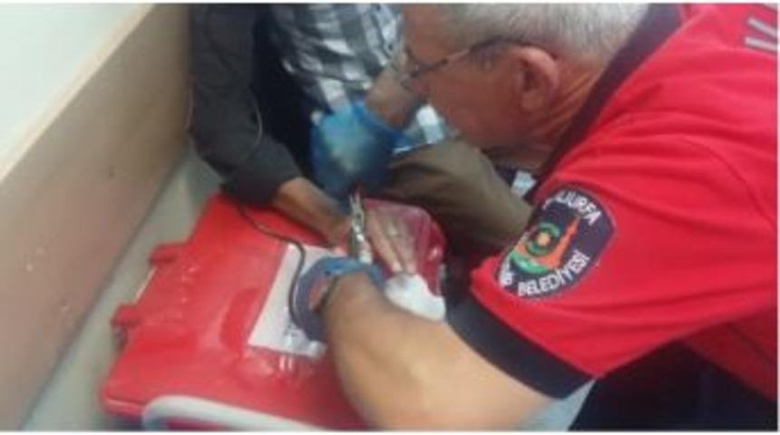 İtfaiyeden Y&uuml;z&uuml;k Operasyonu