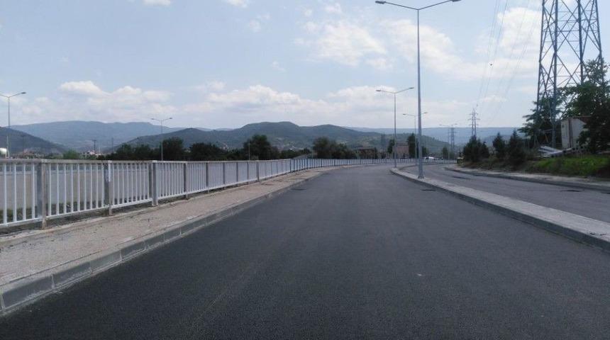 Hisar Deresi Kavşağı&rsquo;nda Asfalt &Ccedil;alışmaları Yapıldı