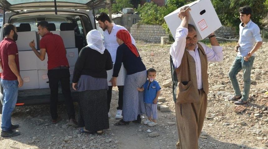Big Brother Şampiyonu Sinan Aydemir, Şırnak&rsquo;a Gıda Yardımında Bulundu