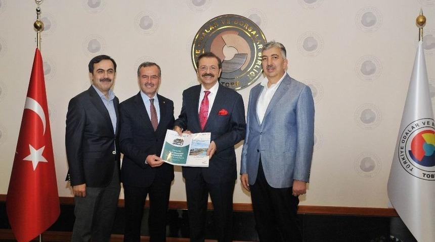 Konya&rsquo;nın Yerli Otomobil Raporu Tobb Başkanı Hisarcıklıoğlu&rsquo;na İletildi