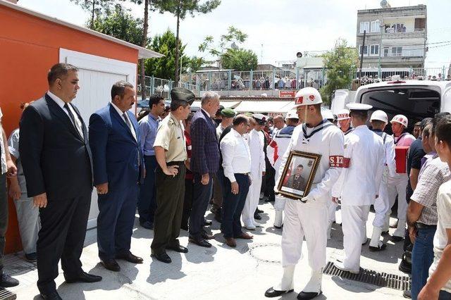 Şehit Uzman Çavuş Ramazan Bahşiş’in Naaşı Tarsus’a Getirildi 1