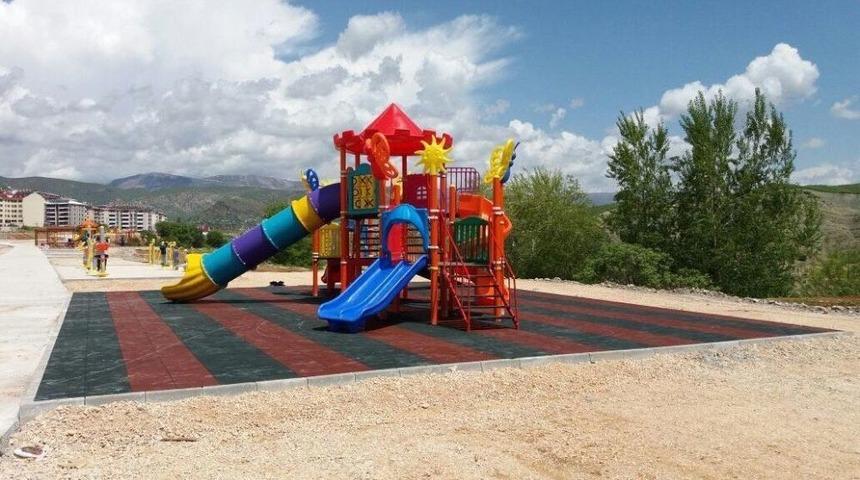 &Uuml;mraniye Belediyesi Tunceli&rsquo;ye Park Yapıyor