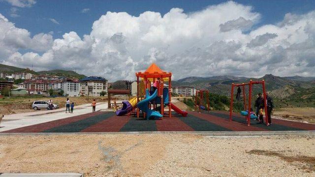 &Uuml;mraniye Belediyesi Tunceli&rsquo;ye Park Yapıyor 3