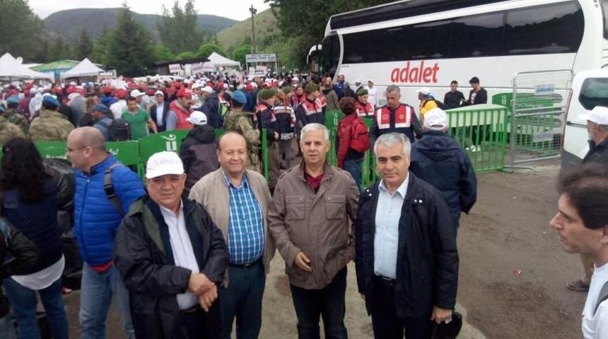 Aydın&rsquo;ın &Uuml;&ccedil; Belediye Başkanından Kılı&ccedil;daroğlu&rsquo;nun Y&uuml;r&uuml;y&uuml;ş&uuml;ne Destek