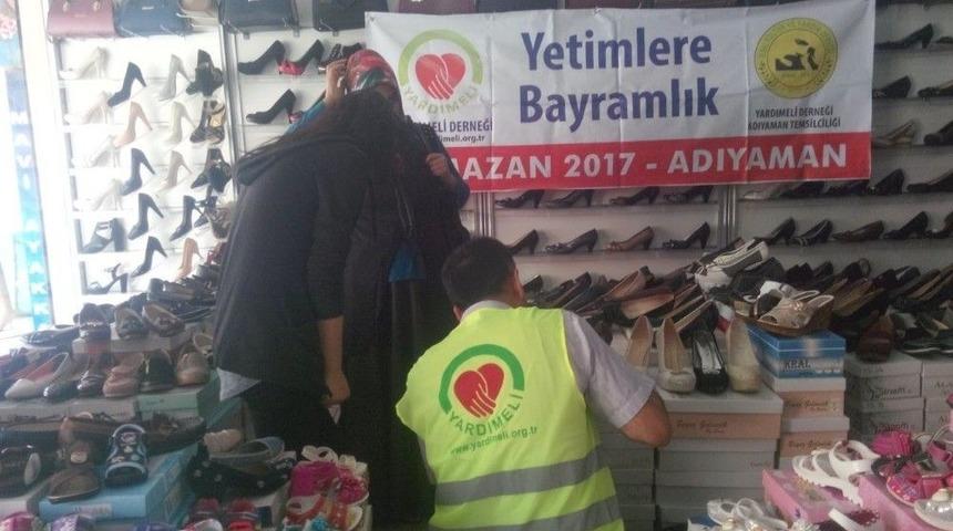 Kahta İkbal-der&rsquo;den Yetimlere Yardım