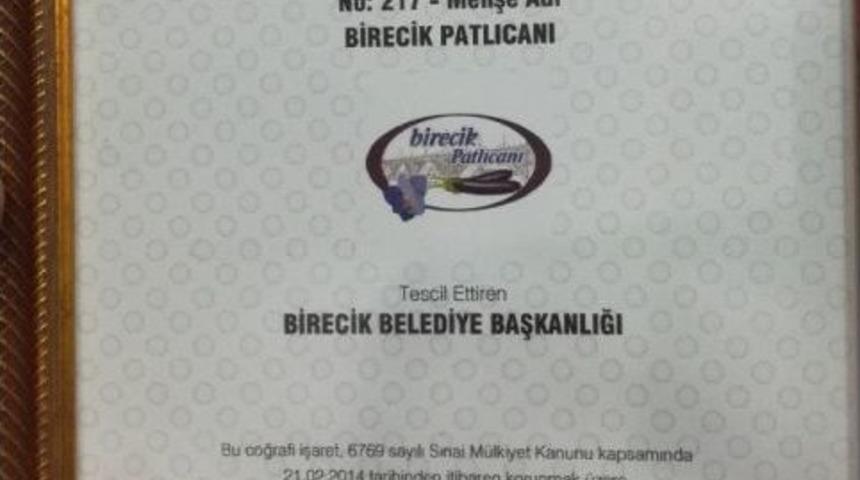 &rsquo;birecik Patlıcanı&rsquo; Ve &rsquo;urfa Ekşilisi&rsquo; Tescillendi