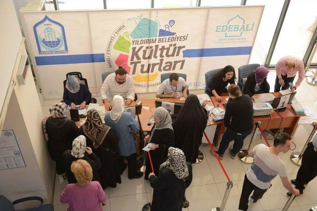 Yıldırım’da Kültür Turlarına Yoğun İlgi