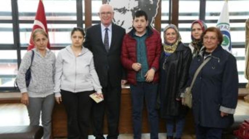 Sessiz Meleklerin Sesi Derneği&rsquo;nden Başkan Kurt&rsquo;a Ziyaret