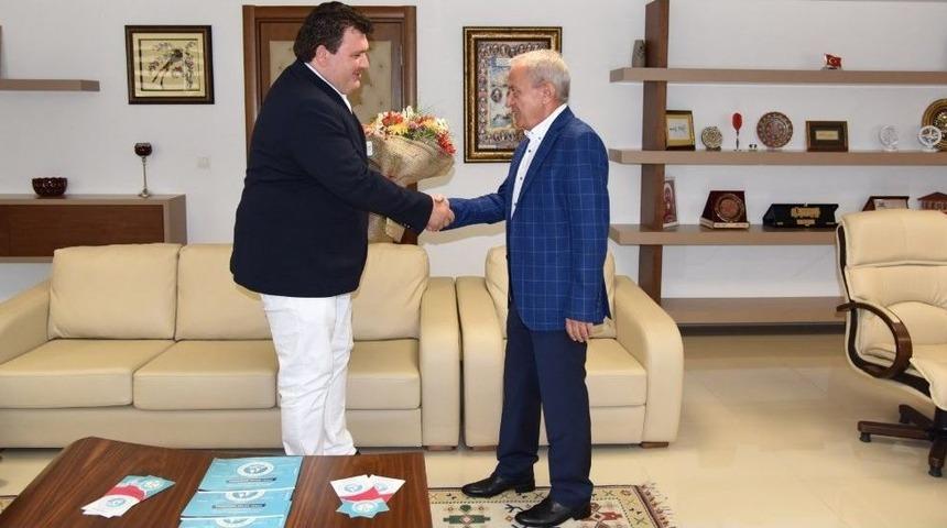 Genel M&uuml;d&uuml;r Coşkun Aktan&rsquo;a Başarılar Diledi