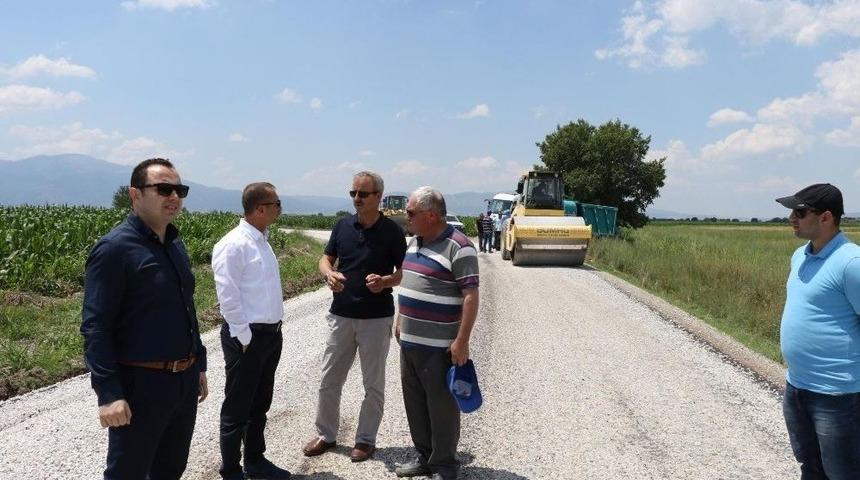 Manisa B&uuml;y&uuml;kşehir Asfalt &Ccedil;alışmalarını Hızlandırdı