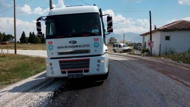 Manisa Büyükşehir Asfalt Çalışmalarını Hızlandırdı