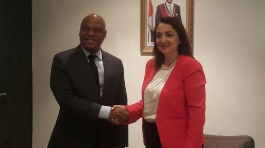 Atasoy, Fildişi Sahili Maden Ve Sanayi Bakanı İle G&ouml;r&uuml;şt&uuml;