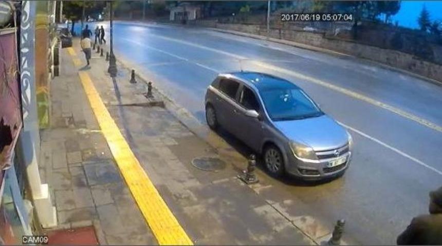 Ankara'nın Göbeğinde Dehşet Güvelik Kamerasında