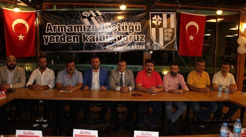 Aydınspor 1923&rsquo;de H&uuml;samettin Artan Adaylığını A&ccedil;ıkladı
