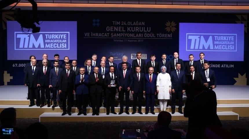 Merinos Halı&rsquo;ya En B&uuml;y&uuml;k İhracat&ccedil;ı &Ouml;d&uuml;l&uuml;