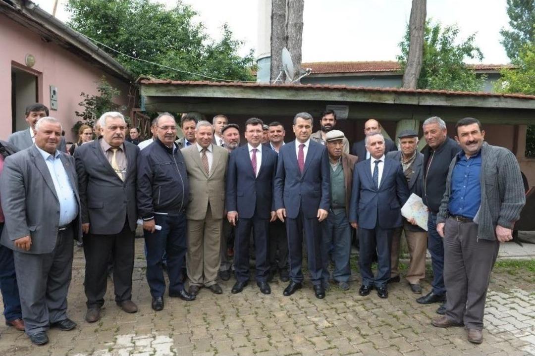 Vali &Ccedil;elik, Aşağı&ccedil;ağlan Mahalle Halkıyla Bir Araya Geldi