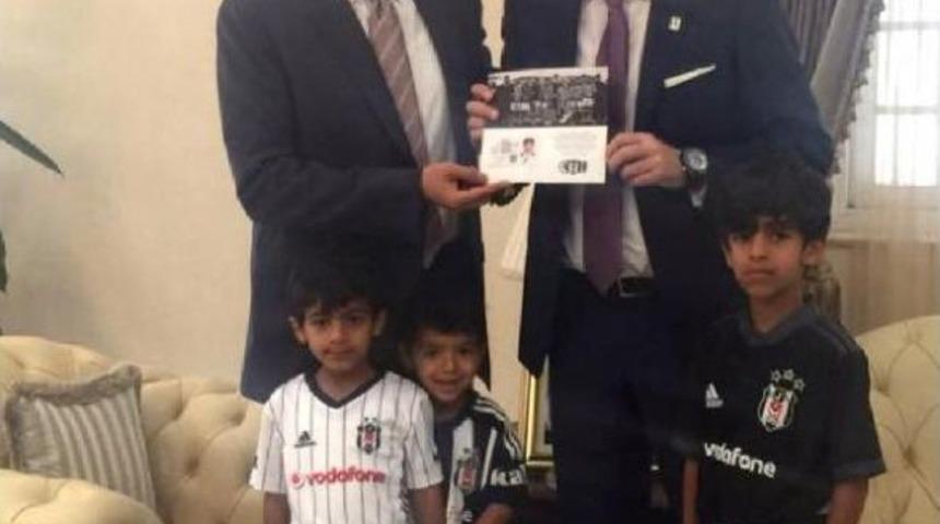 Katar'ın Ankara B&uuml;y&uuml;kel&ccedil;isi Salim M&uuml;barek El-Şafi, Beşiktaş'a &Uuml;ye Oldu