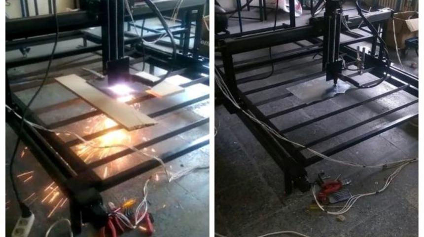 Biga&rsquo;lı &Ouml;ğrenciler Cnc Plazma Ve 3 Boyutlu Yazıcı &Uuml;rettiler