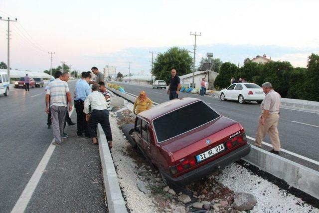 Kumluca’da Trafik Kazası: 1 Yaralı