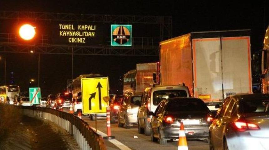 Bolu Dağı'nda Trafik &Ccedil;ilesi