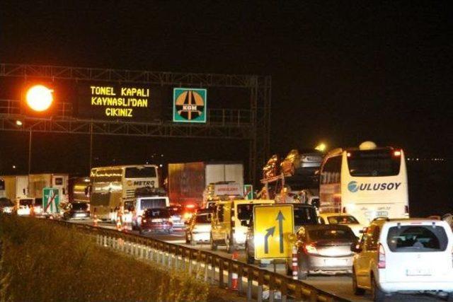 Bolu Dağı nda Trafik &Ccedil;ilesi 1