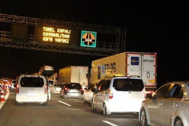 Bolu Dağı nda Trafik &Ccedil;ilesi 3