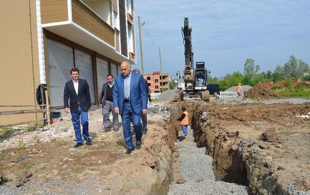 Çarşamba’ya 10 Milyon Liralık Alt Yapı Yatırımı