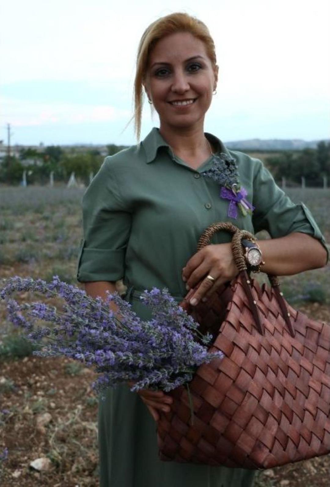 (&ouml;zel Haber) Lavanta Sevgisi Atıl Araziyi Renklendirdi