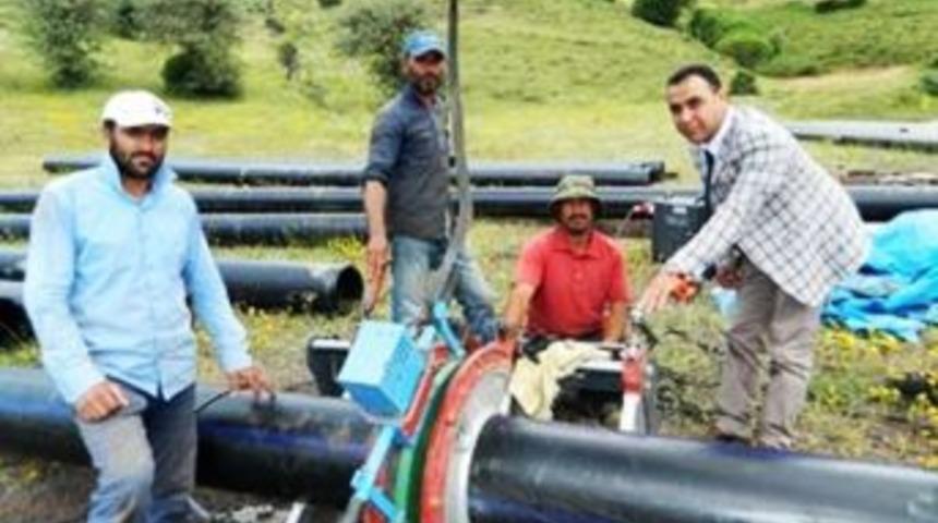 Otlukbeli&rsquo;de Araziler Suya Kavuşacak