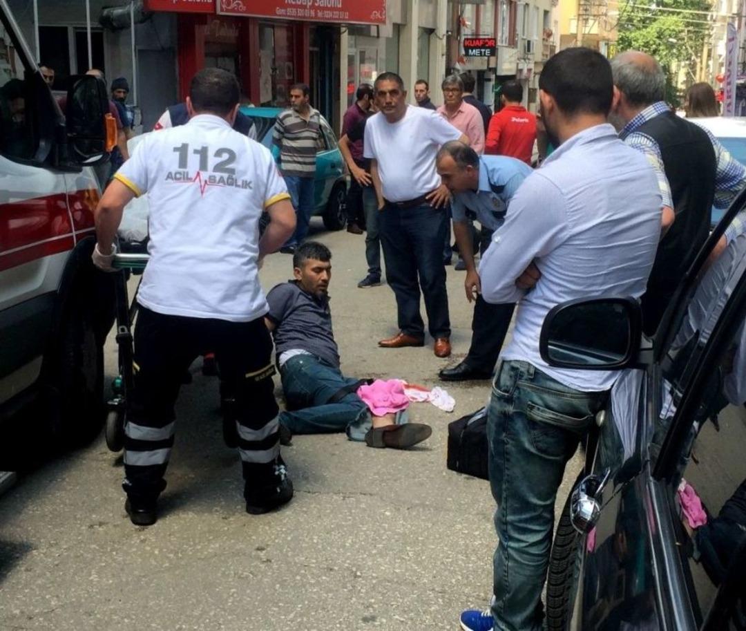 (&ouml;zel Haber) Bursa&rsquo;da Sokak Ortasında Dehşet Kamerada...