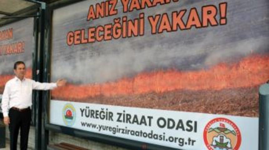 Y&uuml;reğir Ziraat Odası&rsquo;ndan Anız Uyarısı