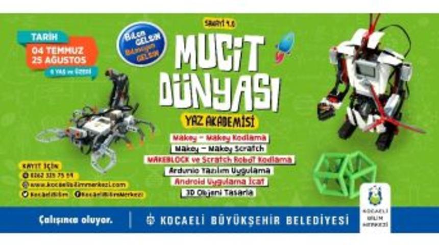 Sanayi 4.0 Mucit D&uuml;nyası Yaz Akademisi Başlıyor