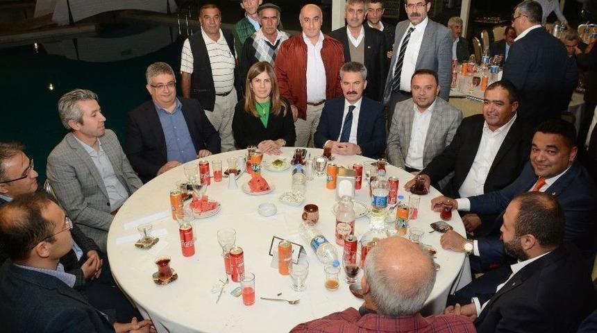 Aksaray Ziraat Odası K&ouml;y Muhtarlarıyla İftarda Buluştu