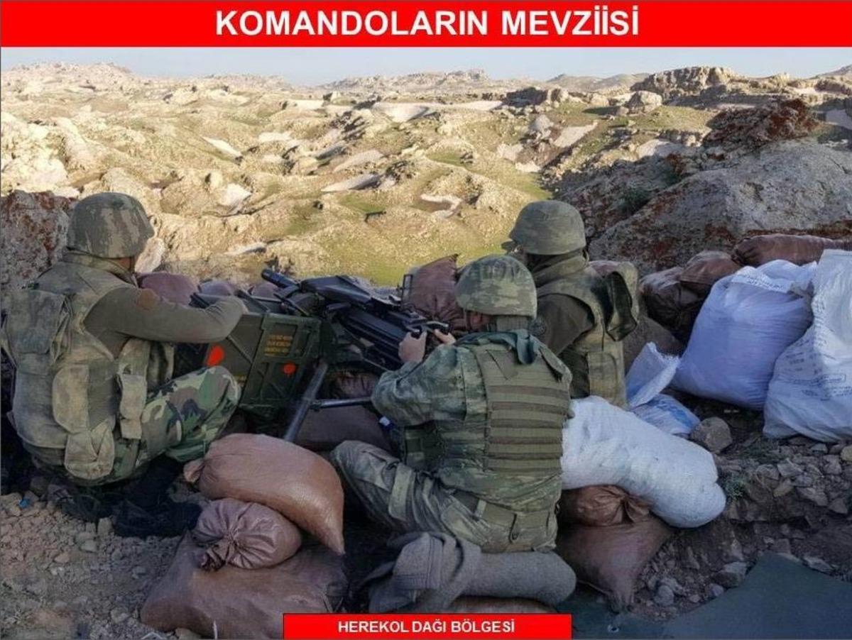 Tsk: &ldquo;kuzey Irak&rsquo;ta Bir Adet Basmalı D&uuml;zenek Etkisiz Hale Getirildi&rdquo;