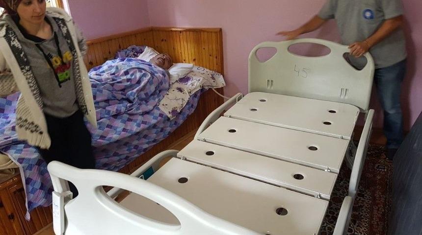 B&uuml;y&uuml;kşehir&rsquo;den Yatak Yardımı