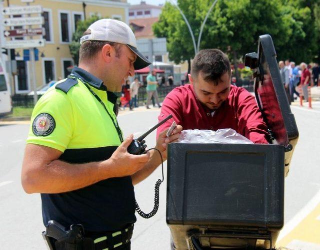 1,5 Saatte 52 Motosiklet Sorgulandı